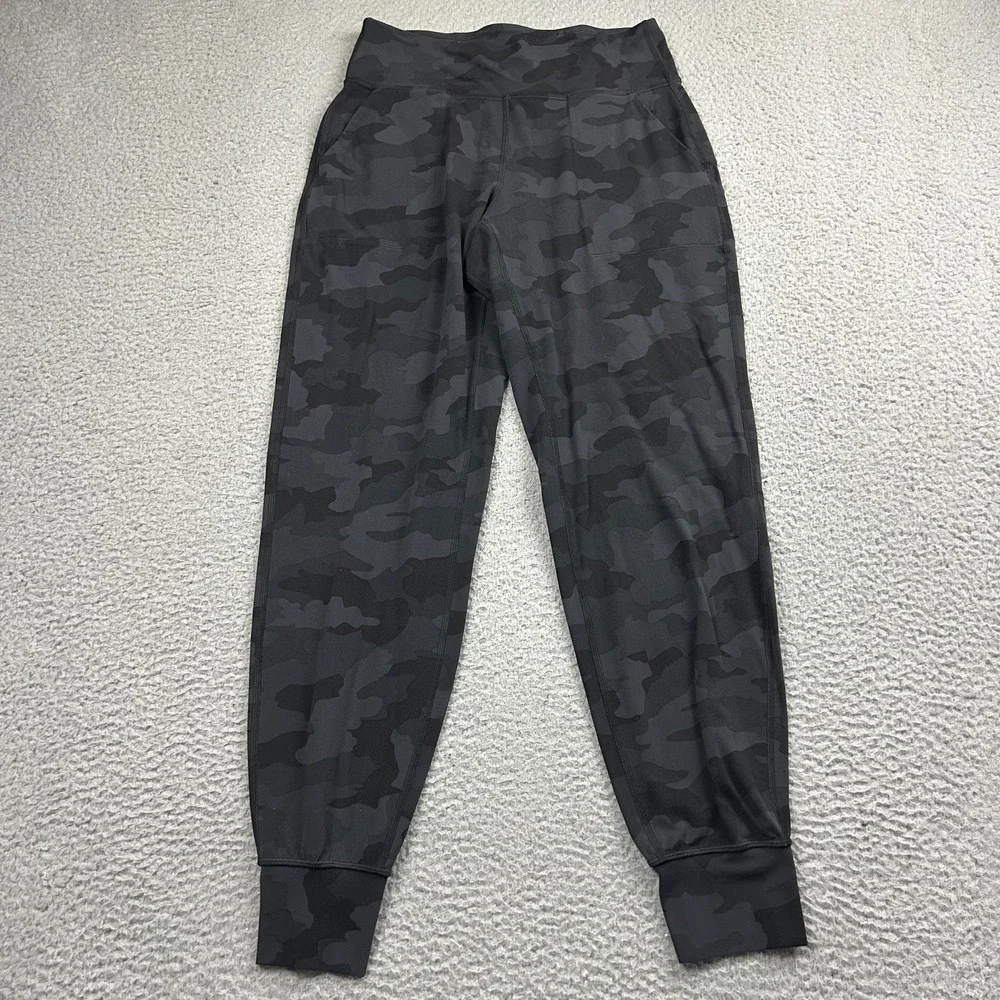 Lululemon Pants Womens 8 Black Camo Align High Rise Leggings Yoga Athletic